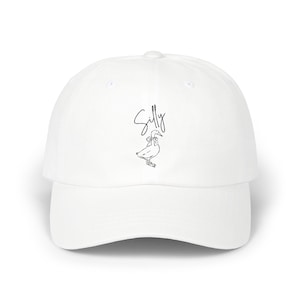 Embroidered silly goose hat, silly goose cap, funny goose hat, funny hat, funny gift, embroidered hat