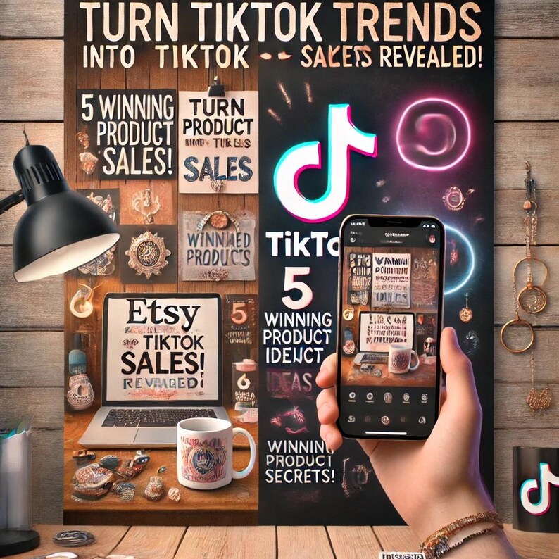 Tiktok Shop Guide: Viral Etsy Product Ideas + SEO Tips (digital Download) - Etsy