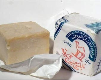 Palestinian Al Jamal Traditional Natural Olive Oil Handmade Nablus Soap Bar صابون الجمل الأصلي من نابلس