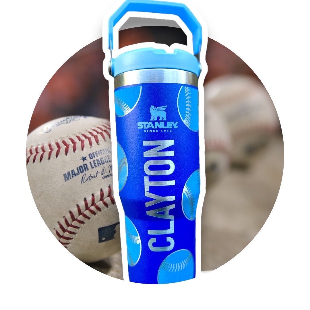 Kids Sports Tumbler With Name, Stanley Cup Custom Engraved Sports Team