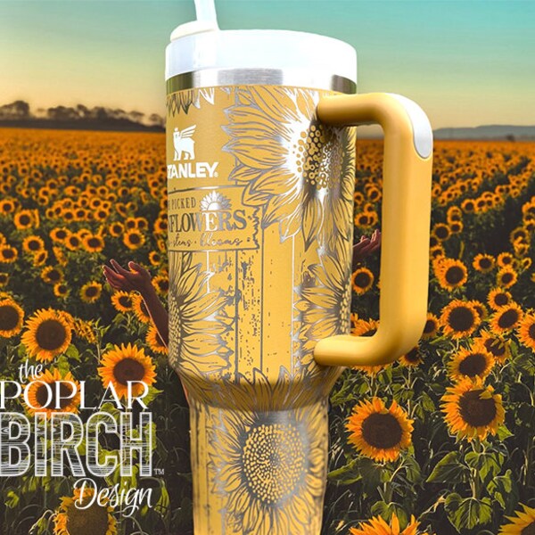 Floral Stanley Cup Etsy