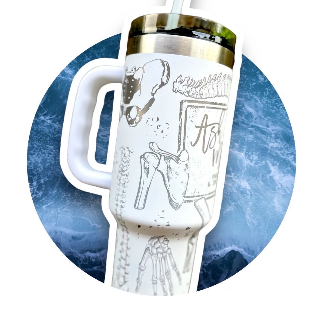 Engraved Stanley Cup for Men Trending Tumbler for Men 30oz Iceflow  Personalized Water Bottle Deer Hunter in Forest Fathers Day Gift 