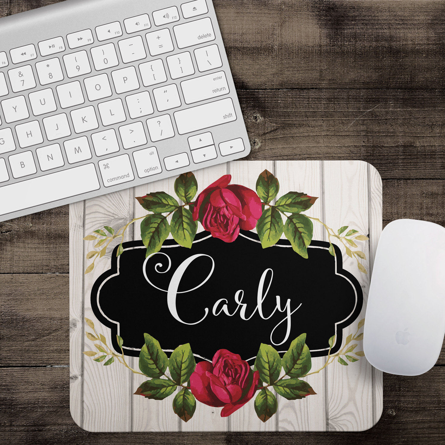 Mouse Pad with Name Custom Mouse Pad Office Gifts for Women Etsy