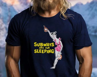 Subways Are for Sleeping Cotton Tee Shirt