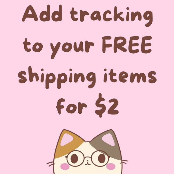 Add tracking to a free shipping item