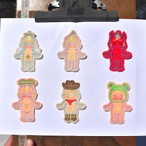 Sonny Angel Embroidered Patch: devil, cowboy, Sprout