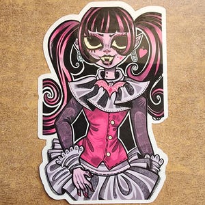 DRACULAURA from MONSTER HIGH (Sticker!)
