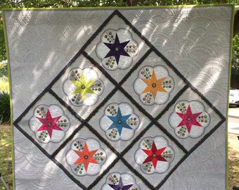 Jardín de estrellas - Edredones modernos en oferta