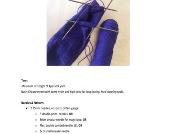 Calcetines básicos con puntera estampada