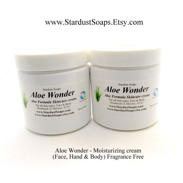Aloe Wonder face, hand and body lotion (unscented) -Body Lotion Trending Now, Best Seller With Organic Aloe & Shea Butter