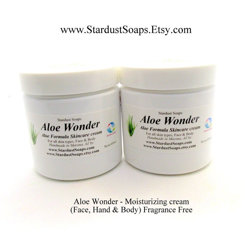 Aloe Wonder face, hand and body lotion unscented Body Lotion Trending Now, Best Seller With Organic Aloe & Shea Butter image 1