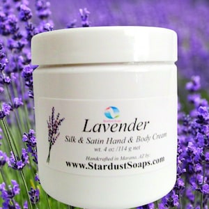 Lavender Handmade Face, Hand & Body Lotion – Moisturizing, Soothing and All-Natural Skincare