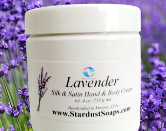 Lavender Aloe Lotion | Shea Butter Face, Hand & Body Moisturizer | Natural Soothing Cream for Dry Sensitive Skin | Handmade Lavender Lotion