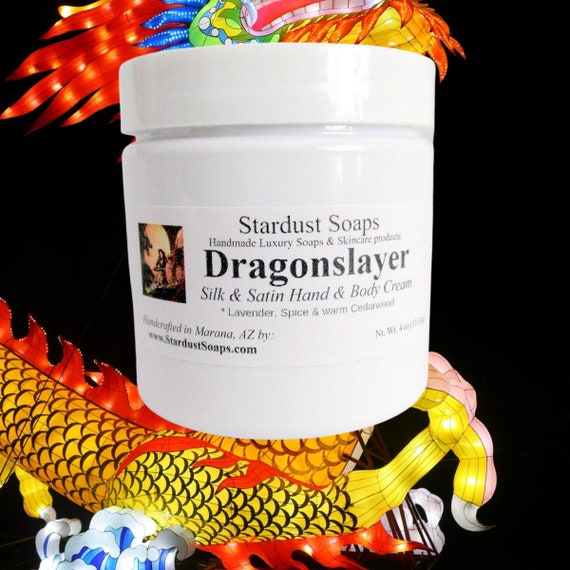 Dragonslayer Face & Body moisturizer | handmade in USA | Gift for Him | Gift for Her | anti aging | for all skin types | soothing | gift