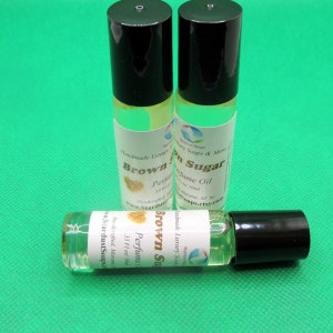 Decadent Brown Sugar Roll-On Perfume Oil – Handcrafted, Irresistible Scent