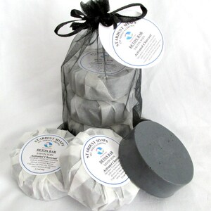 Detox Trio Soap Set/for all skin types, complexion soap, travel soaps, and natural odor neutralizer soap. image 2