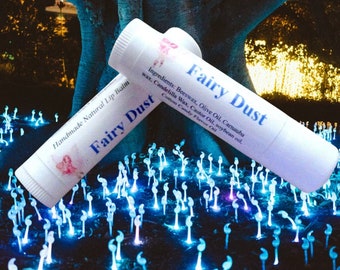 Le baume à lèvres Fairy Dust Beeswax est hydratant, protège les lèvres. soin de la peau, idéal pour offrir en cadeau, fait à la main aux États-Unis, Best Seller
