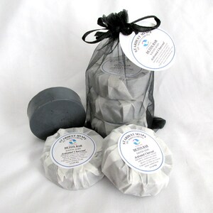 Detox Trio Soap Set/for all skin types, complexion soap, travel soaps, and natural odor neutralizer soap. image 3