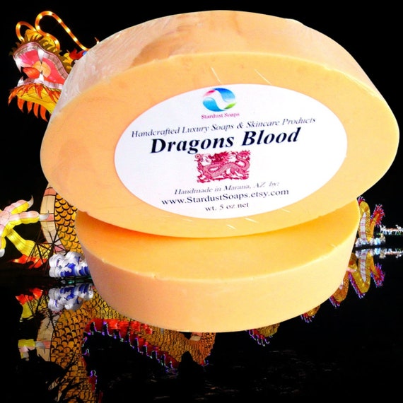 Dragons Blood Handmade Natural Bar soap | nice lather| clean rinse | gift soap | Gift for him | wt. 5 oz. net