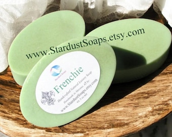 Frenchie - French Green Clay Soap Bar | Exfoliating Detox Natural Face Body Cleanser (5oz)