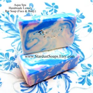 Aqua Spa Handmade Soap – Luxurious, Hydrating Bar with Refreshing Spa-Inspired Clean Scent