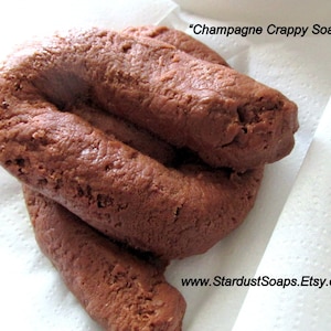 Best Skin Care with a Hilarious Touch: Champagne Crappy Soap for Fun Bath Time