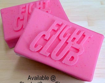 Jabón Fight Club: aroma relajante a sándalo, suavidad intensa con manteca de karité