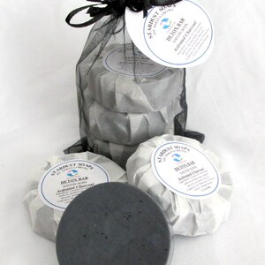 Detox Trio Soap Set/for all skin types, complexion soap, travel soaps, and natural odor neutralizer soap. image 1