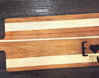 Personalized cutting board