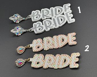 Bride earrings