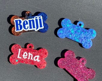 Dog or cat- Personalized medium pet id tags