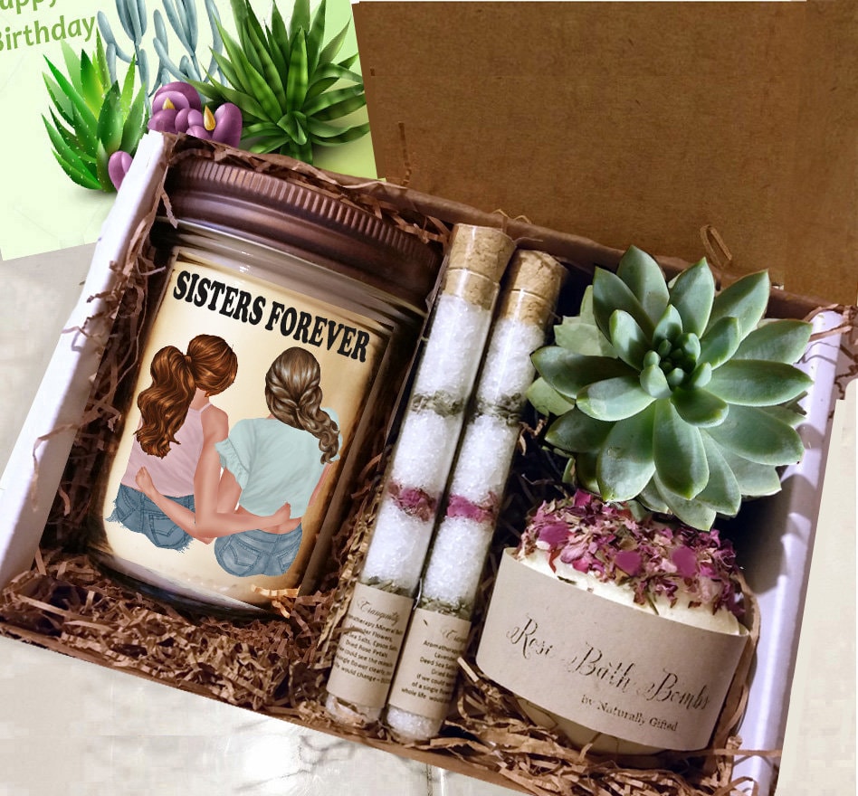 Sister Birthday Gift Sister Gift Box Personalized Sister Etsy