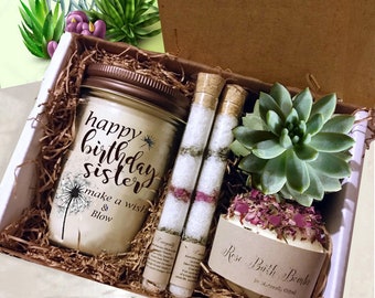 Sister Birthday Gift, Thinking of You Gift | Thank You Gift | Friend Gift | Get Well Gift | Best Friend Gift |Gift For Her