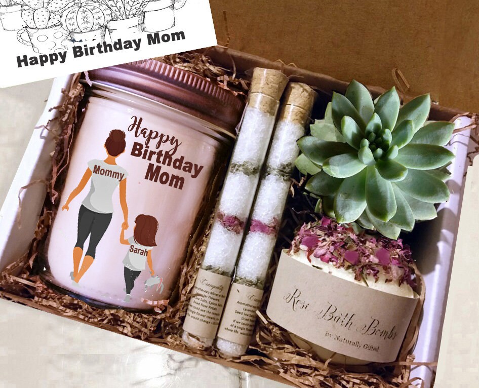 Birthday Gift Box for Her Personalized Gift Spa Day Gift Etsy
