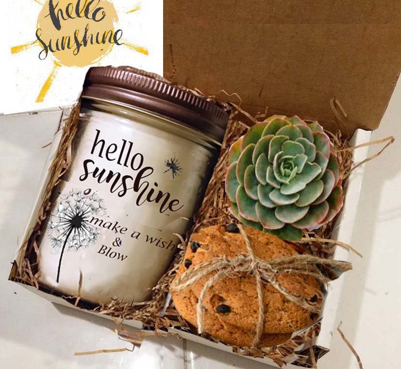 Sunshine Gift Box Birthday Gift Send a gift Thinking of You Etsy