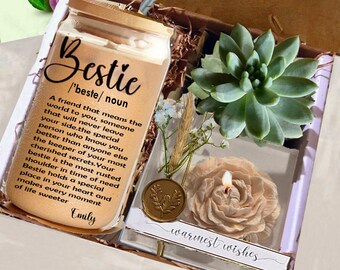 Bestie Gift Box Best Friend Birthday Gift Personalized, Best friend gift, Bestie Birthday Gift, gifts for women, sustainable, eco-friendly