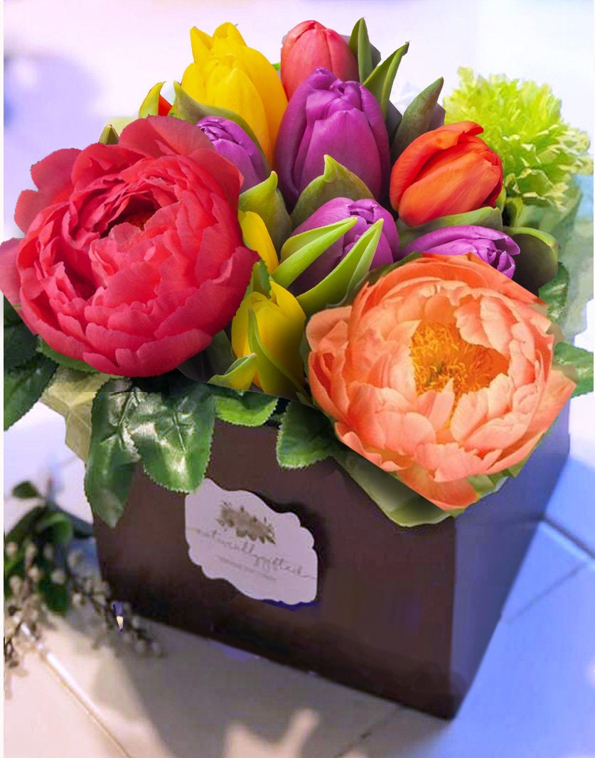 Flower Birthday Gift Birthday gift for her Best Friend Gift Etsy