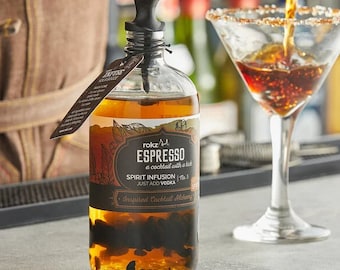 Alcohol Infusion Cocktail Kit, Great for Bourbon, Whiskey or Brandy lovers!  COCKTAIL INFUSION KIT, Easy Mixology for Everyone