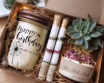 Time to Relax Spa Gift Box| Gift Basket for Women| Thank you gift |Care Package for women| Birthday Gift| Fall Gift