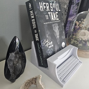 Typewriter Book Display, Book Stand, Book Display, Book Decor