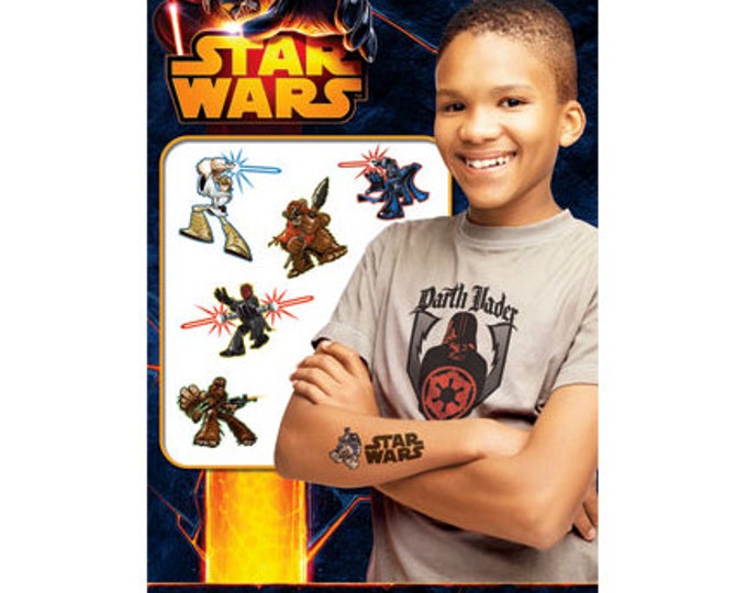 Star Wars Temporary Tattoos bundle Discount 2 Packs 150 Tattoos Party for Boys Star Wars Party