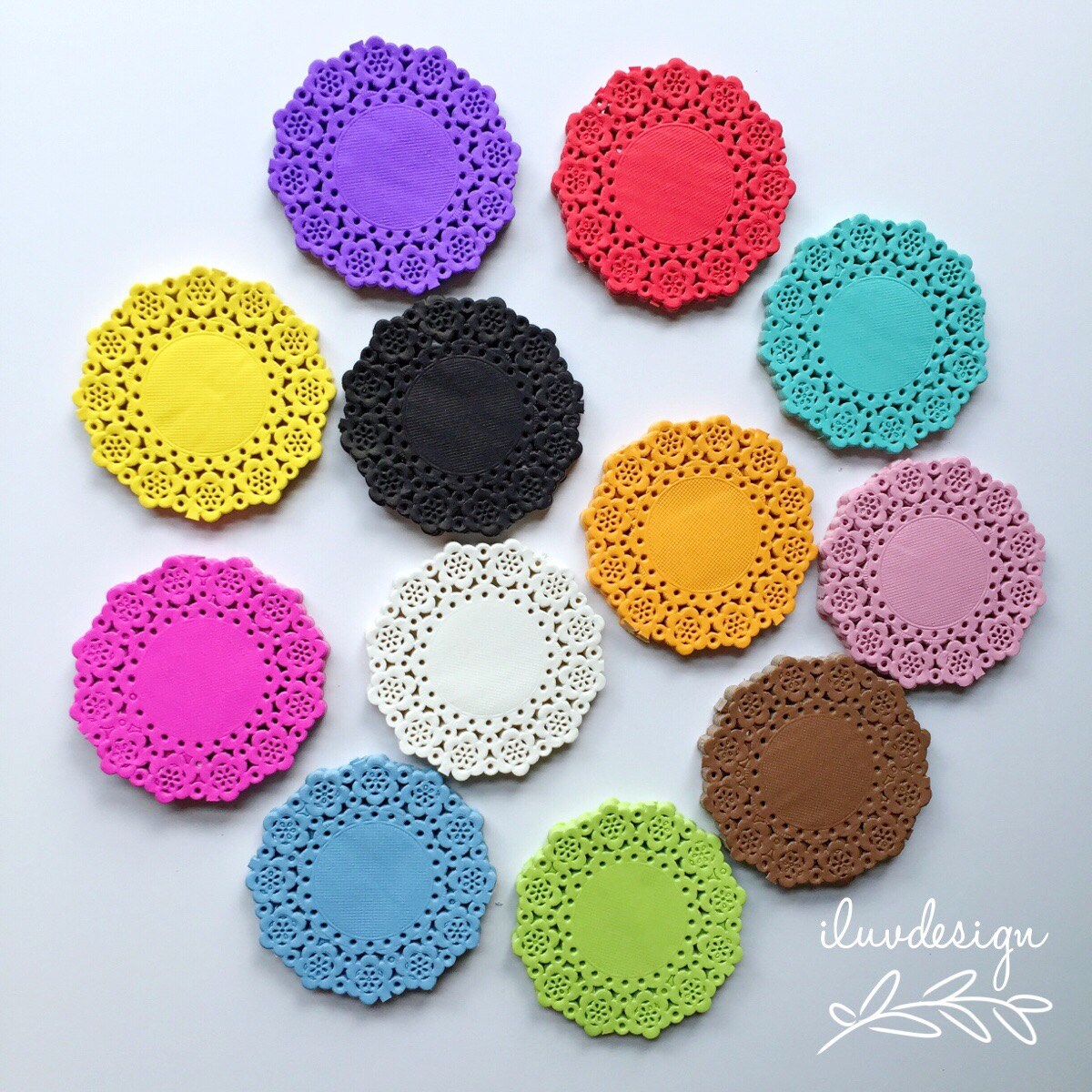 Mini Doily Paper Lace Doilies Doodlebug Mini Doilies Etsy