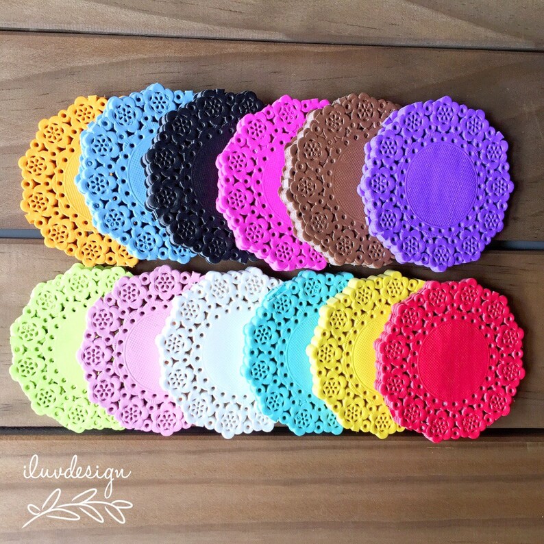 Mini Doily Paper Lace Doilies Doodlebug Mini Doilies Etsy