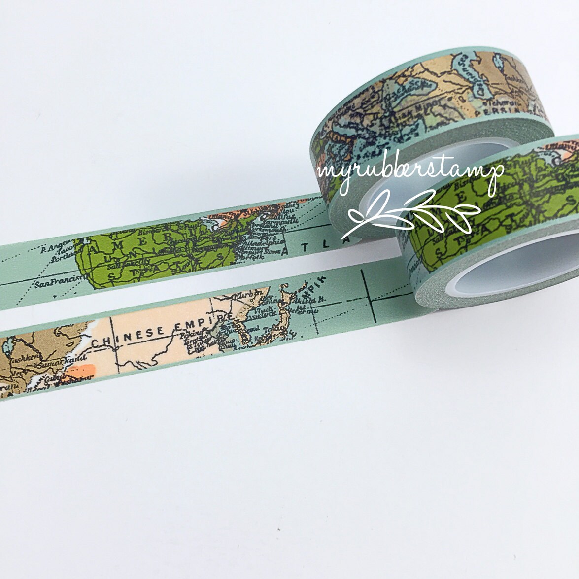 World Map Washi Tape - Etsy