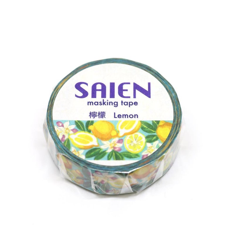 Lemon Washi Tape TR-0037
