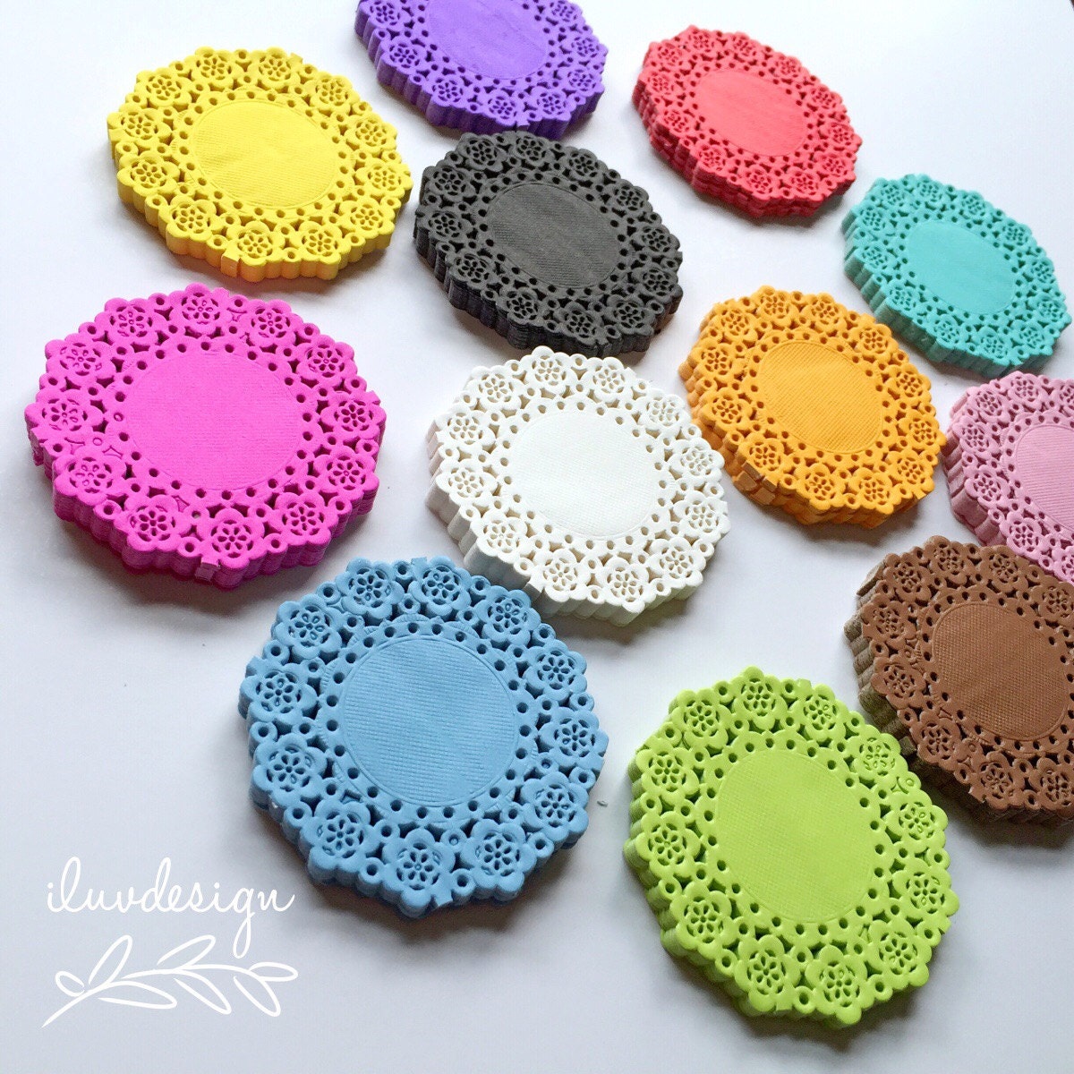 Mini Doily Paper Lace Doilies Doodlebug Mini Doilies Etsy