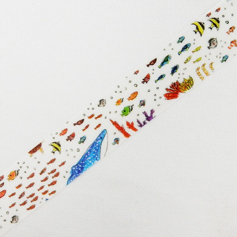 In The Sea Hirano Toshiyuki Round Top Masking Tape HT-MK-036