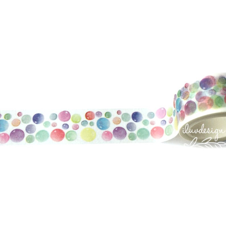 Bubbles Washi Tape 185059 image 1