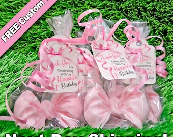 Pink Bow Soap Favors: Baby Shower, Birthday Party Decorations