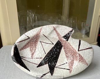 Rare! * Alvino Bagni * Raymor * Ashtray * Ceramics * Italy * MCM * Plate * 60&#39;s * Vintage *